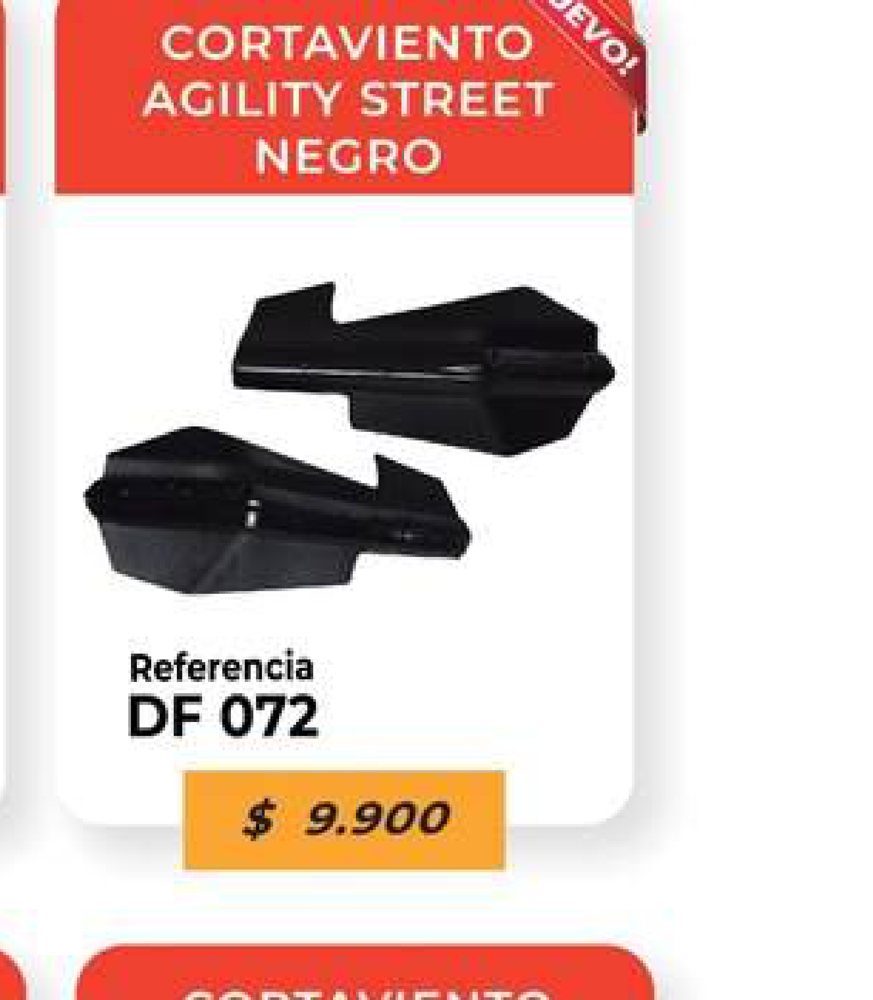 Cortaviento Agility RS negro DF 072