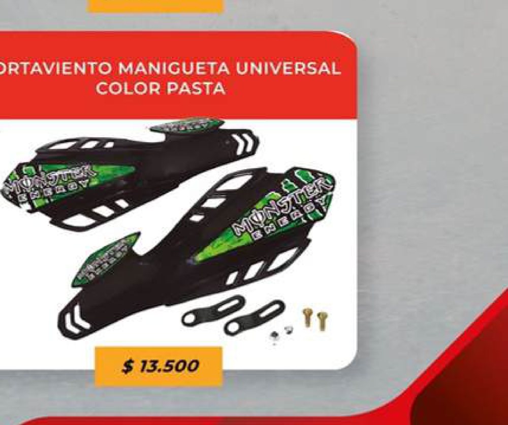 Cortaviento manigueta universal color pasta DF 085