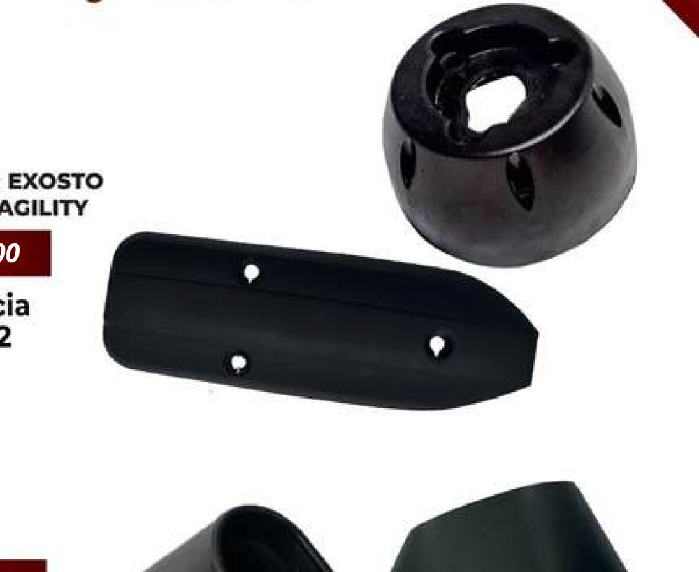 Combo protector exosto Agility + puntera Agility DF 2072