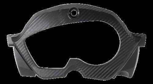 Base velocimetro Apache 180 2V fibra de carbon (monja) DF 2182
