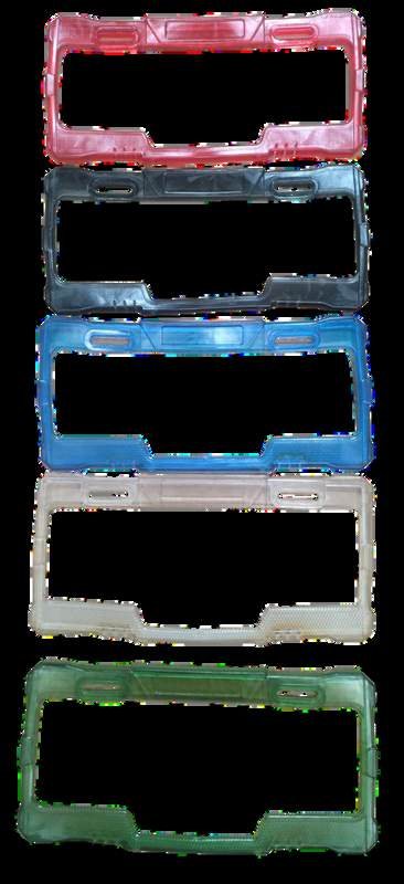 Porta placa flexible antivibrante universal DF 2335
