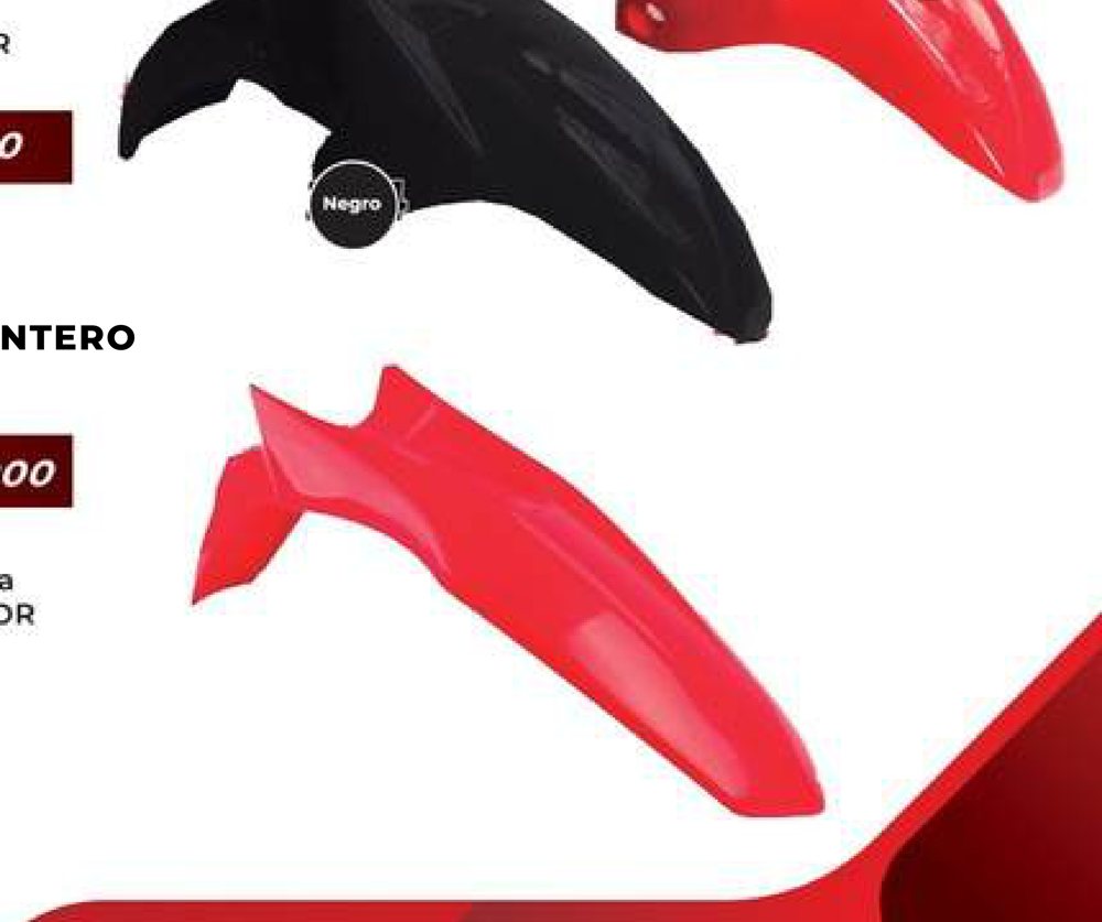 Guardabarro delantero Honda XR DF 241