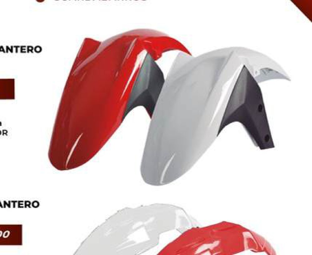 Guardabarro delantero RTX 125 - 150 (color) DF 267