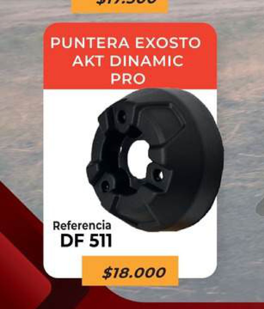 Puntera exosto AKT Dinamic Pro DF 511