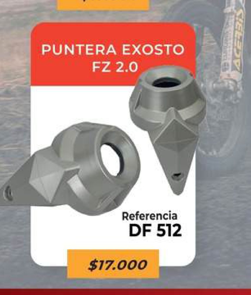 Puntera exosto FZ 2.0 DF 512