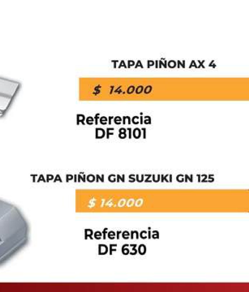 Tapa pinon Suzuki GN 125 DF 630