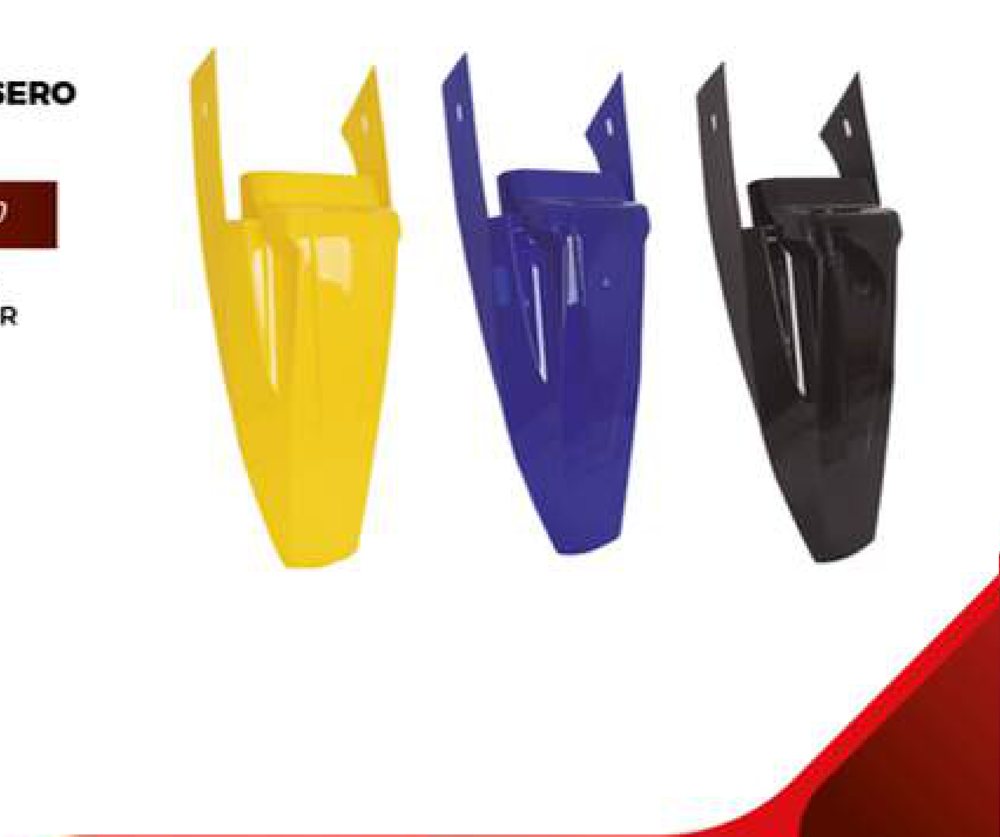 Guardabarro trasero universal cross
