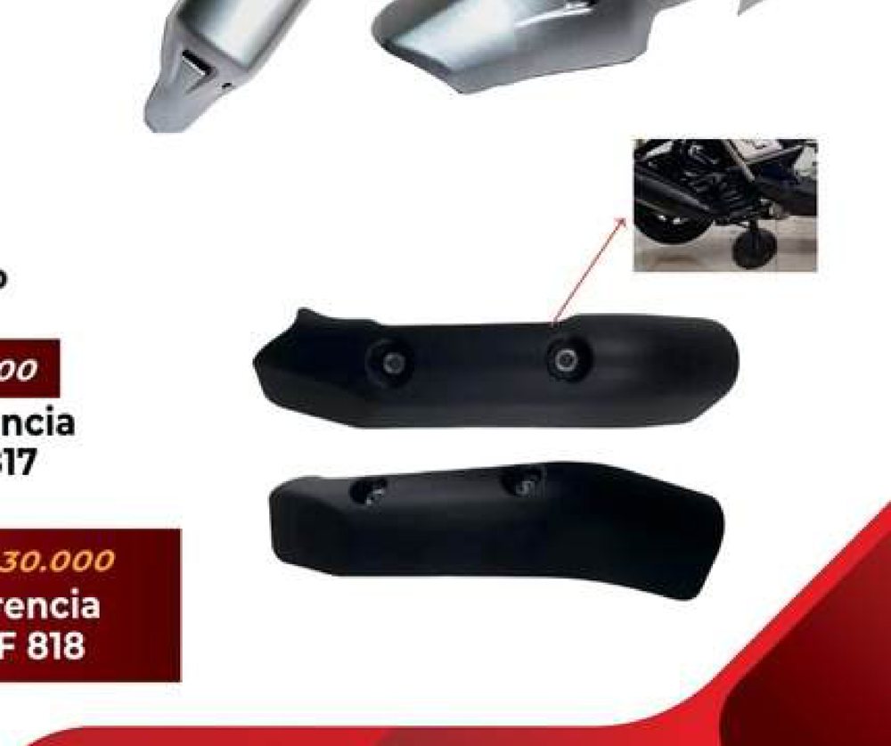 Protector exosto BWS pequeno DF 817