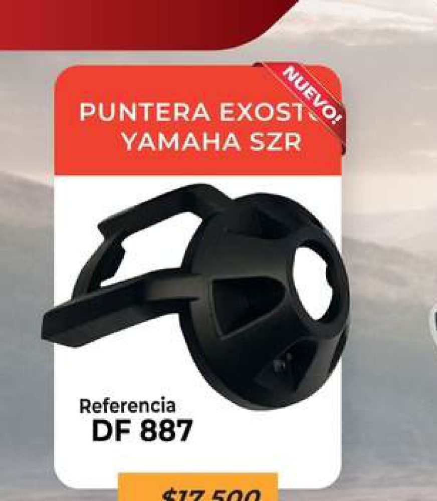 Puntera exosto Yamaha SZR DF 887